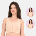 Front Open Bra Full Coverage Skin Pack Of 2