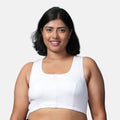 Front Open Non Padded Bra White