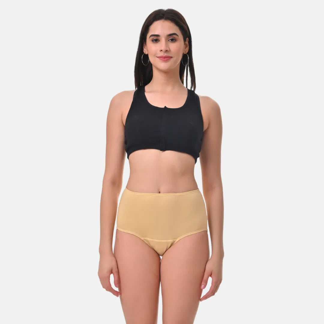 High Waist Incontinence Panties For Women Skin