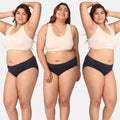 Hipster Panties For Periods Navy Blue Pack Of 3