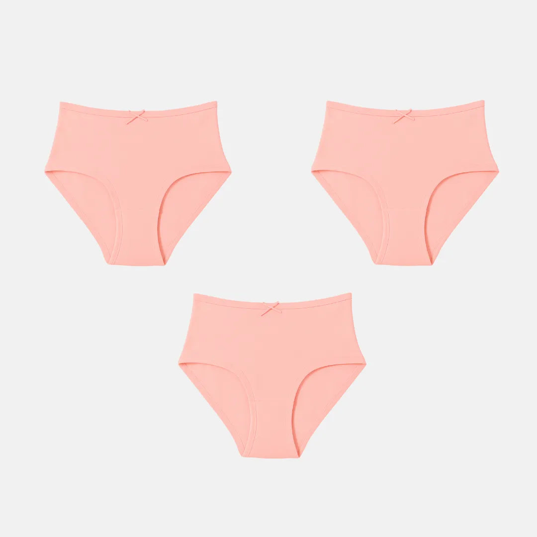 Hipster Underwear Peach Pack Of 3