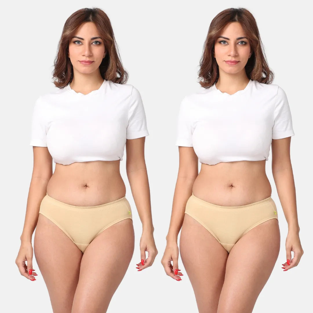 Incontinence Panties For Women Skin Pack Of 2