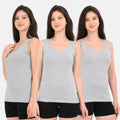 Inner Tank Top For Women Grey Pack Of 3