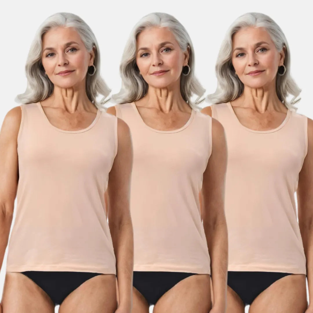 Inner Tank Tops For Seniors Skin Pack Of 3