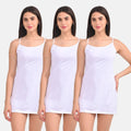 Kurta Inner Slip White Pack Of 3