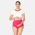 Lady Care Maternity Panties Dark Pink