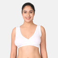 Maternity Cotton Sleep Bra White Pack Of 1