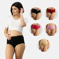 Maternity Hygiene Panties For Women Multi Colors Pack Of 5