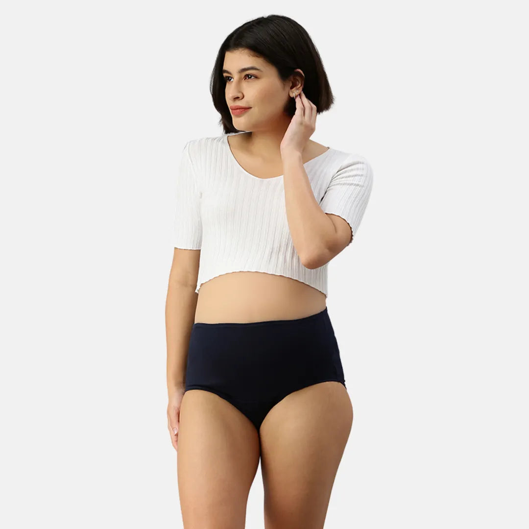 Maternity Hygiene Panty For Pregnancy Navy Blue