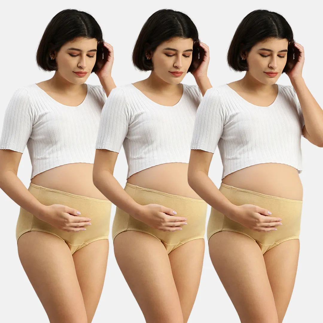 Maternity Panties For Women Skin Pack Of 3