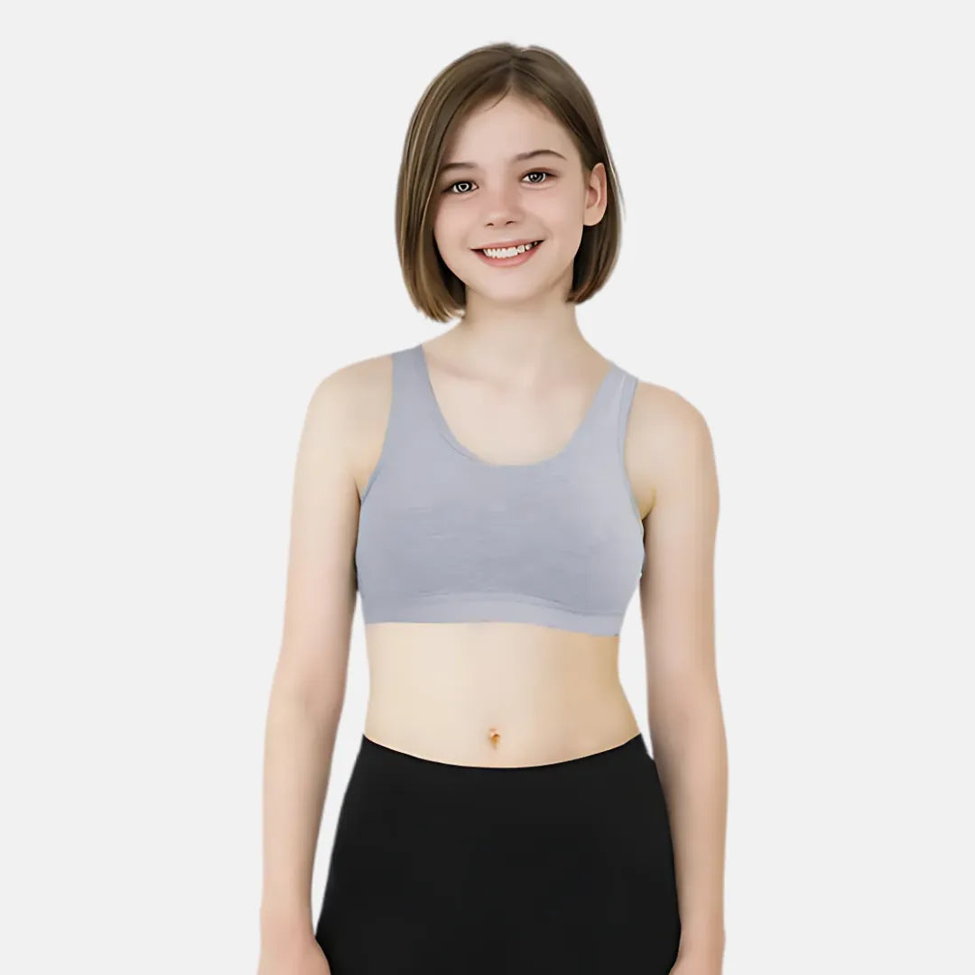 Non Padded Teen Girl Bra Grey Pack Of 1