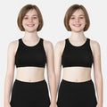 Non Padded Beginner Bra Black Pack Of 2