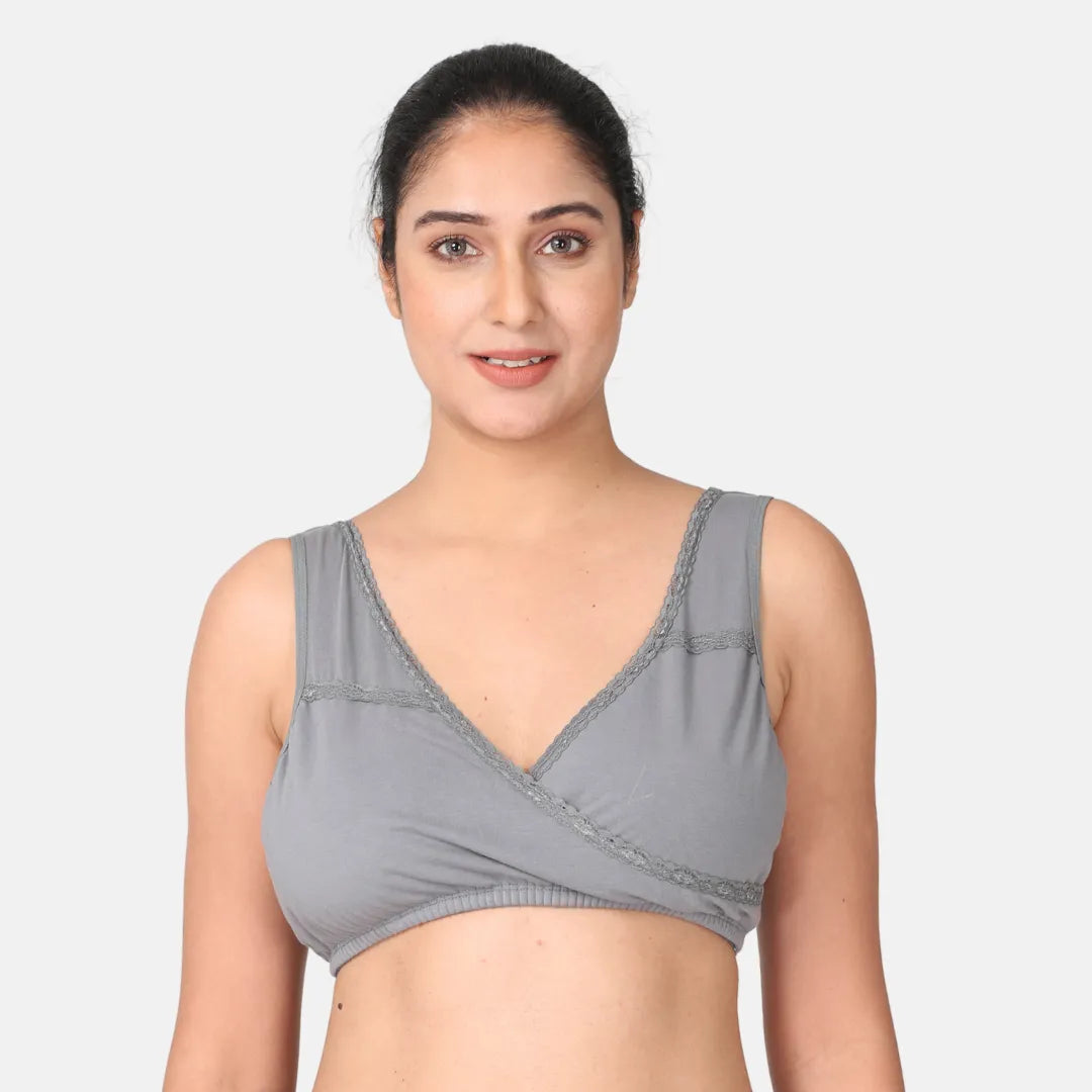 Nursing Sleep Bra Steel Grey Pack Of 1
