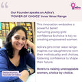 Our Founder Speaks On Adira's Power  Of Choice Inner Wear