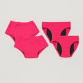Period Panty Combo Dark Pink