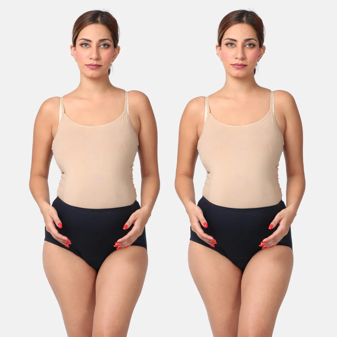 Postpartum incontinence underwear Navy Blue Pack Of 2