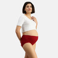 Pregnancy Panty For Women Maroon Pack Of 1