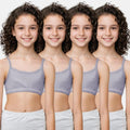 Puberty Training Bra Grey Pack Of 4