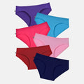 Pure Cotton Panties  Multi Color Pack Of 6 For Teens
