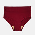 Senior Women Hygiene Panty High Waist Maroon