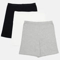 Senior Women Undershorts Black, White & Grey