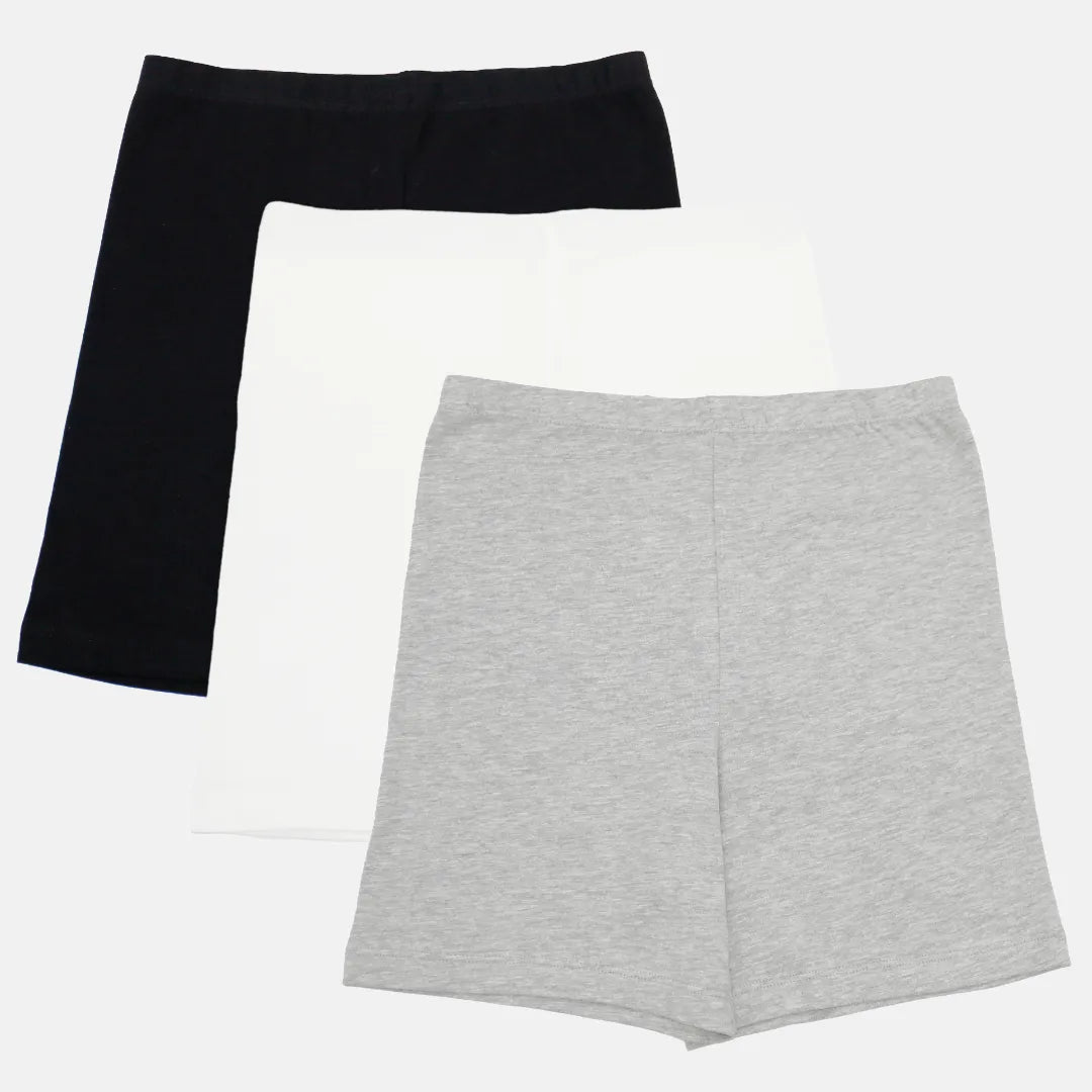 Senior Women Undershorts Black, White & Grey