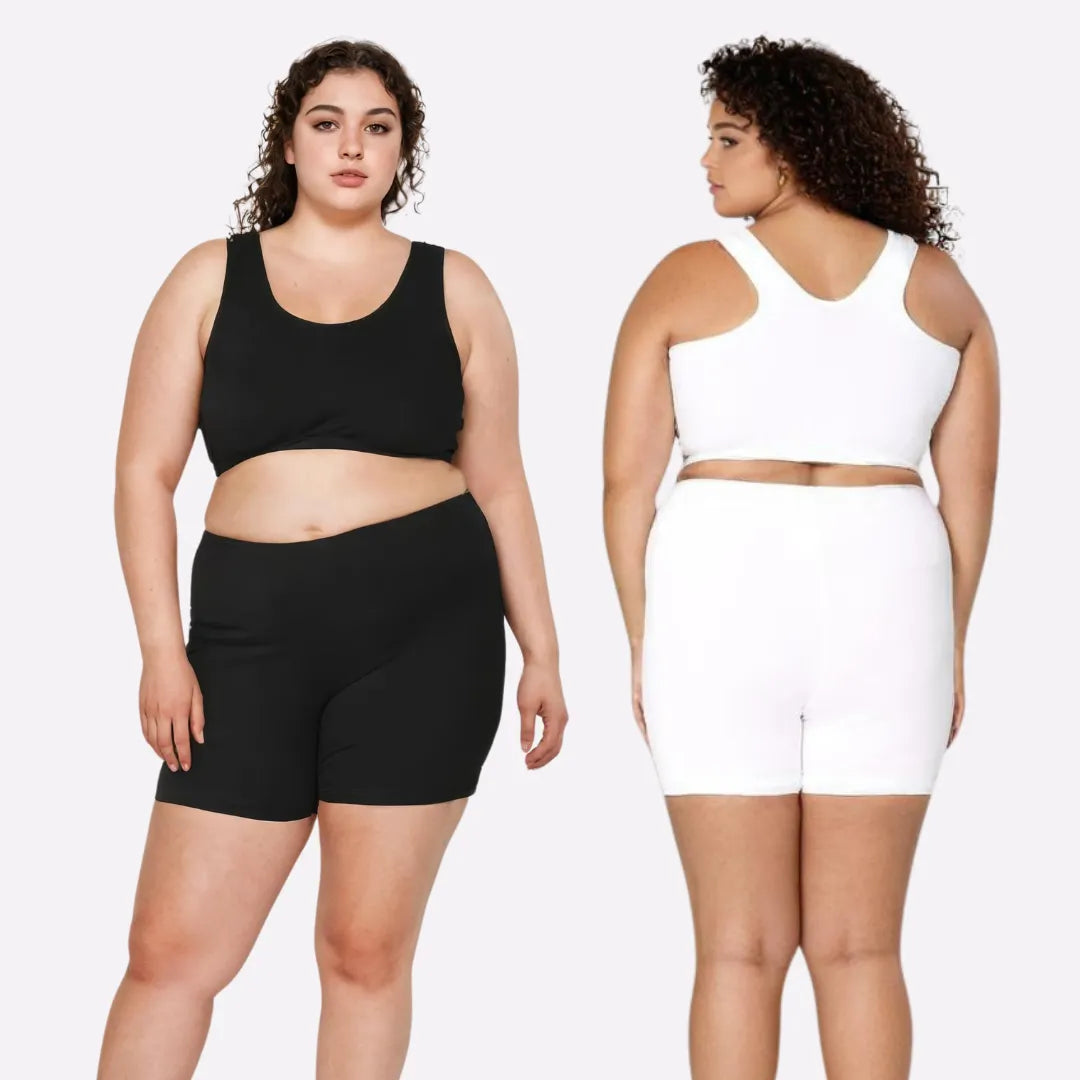 Plus Size Under Dress Shorts (Pack Of 2) – Anti-Chafing