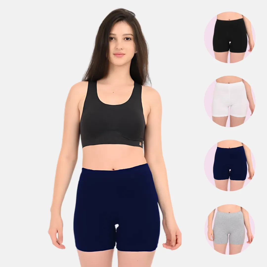 Shorties Multi Color Pack Of 4