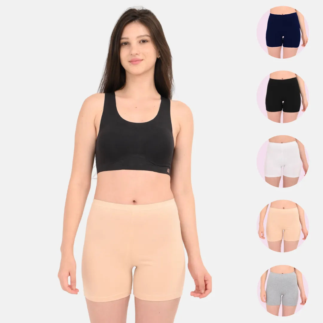 Shorties Multi Color Pack Of 5
