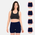 Shorties Women Navy Blue Pack Of 4