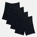 Shorts Under Frock Black Pack Of 4