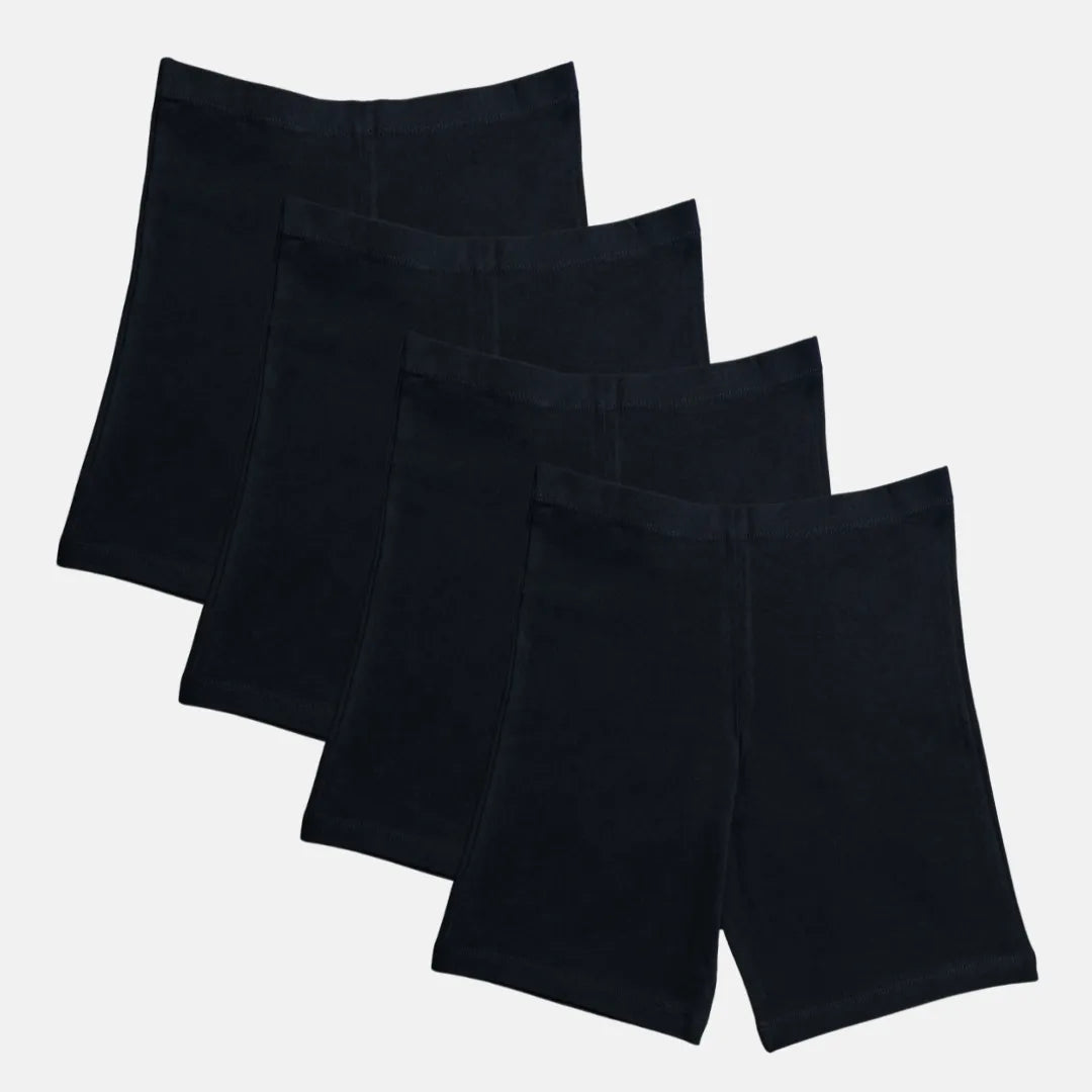 Shorts Under Frock Black Pack Of 4