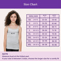 Size Chart For Adira Padded Camisole Top