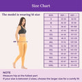 Size Chart For Cotton Leggings - Caramel