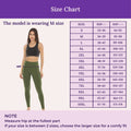 Size Chart For Leggings Green