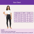Size Chart For Cotton Leggings