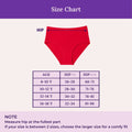 Size Chart For Hipster Panty