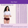 Size Chart For Hipster Panty