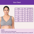 Size Chart For Leakproof Sleep Nursing Bra