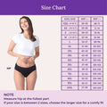 Size Chart For Period Hipster