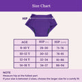 Size Chart For Period Panty - Boxer Fit