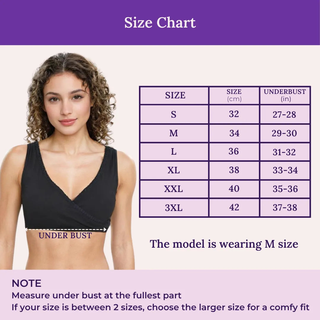Size Chart For Plunge Bra