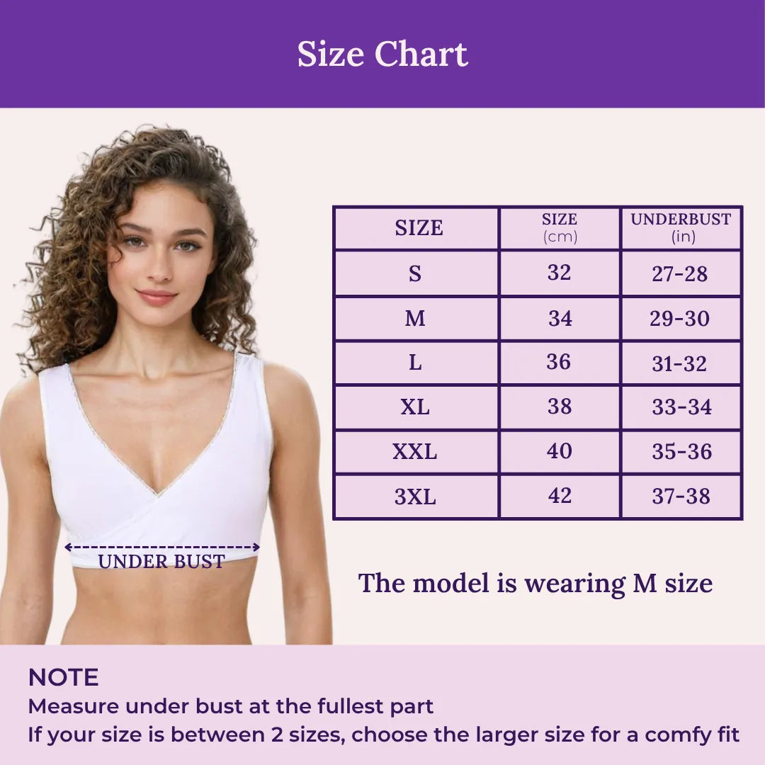 Size Chart For Plunge Bra