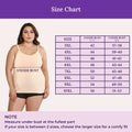 Size Chart For Plus Size Built In Bra Camisole