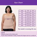 Size Chart For Plus Size Camisole Adjustable Strap