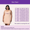 Size Chart For Plus Size Kurti Slip Adjustable Strap