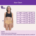 Size Chart For High Waist Incontinence Panties
