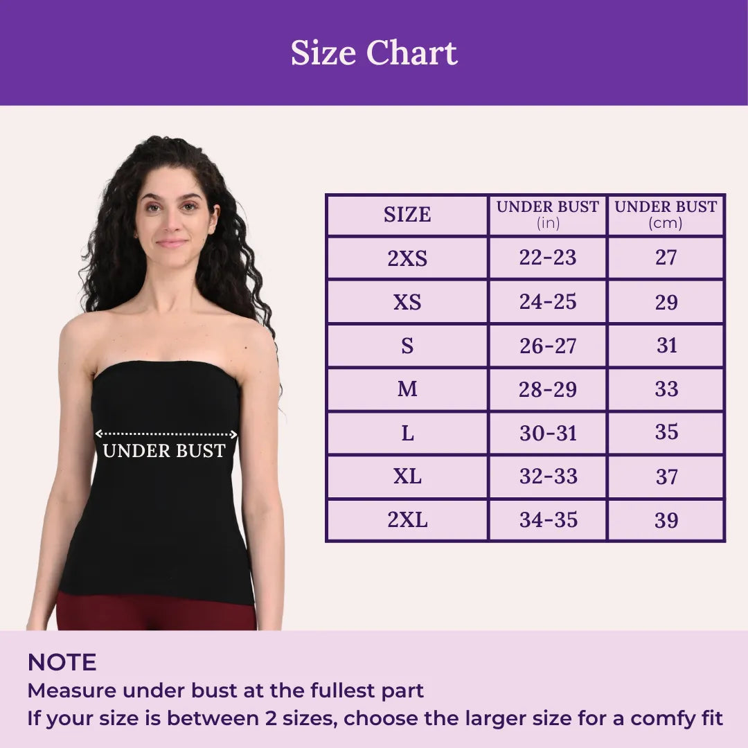 Size Chart For Tank Top