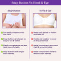 Snap Button Vs Hook & Eye