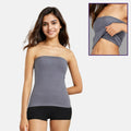 Strapless Tank Top - Steel Grey Pack Of 1